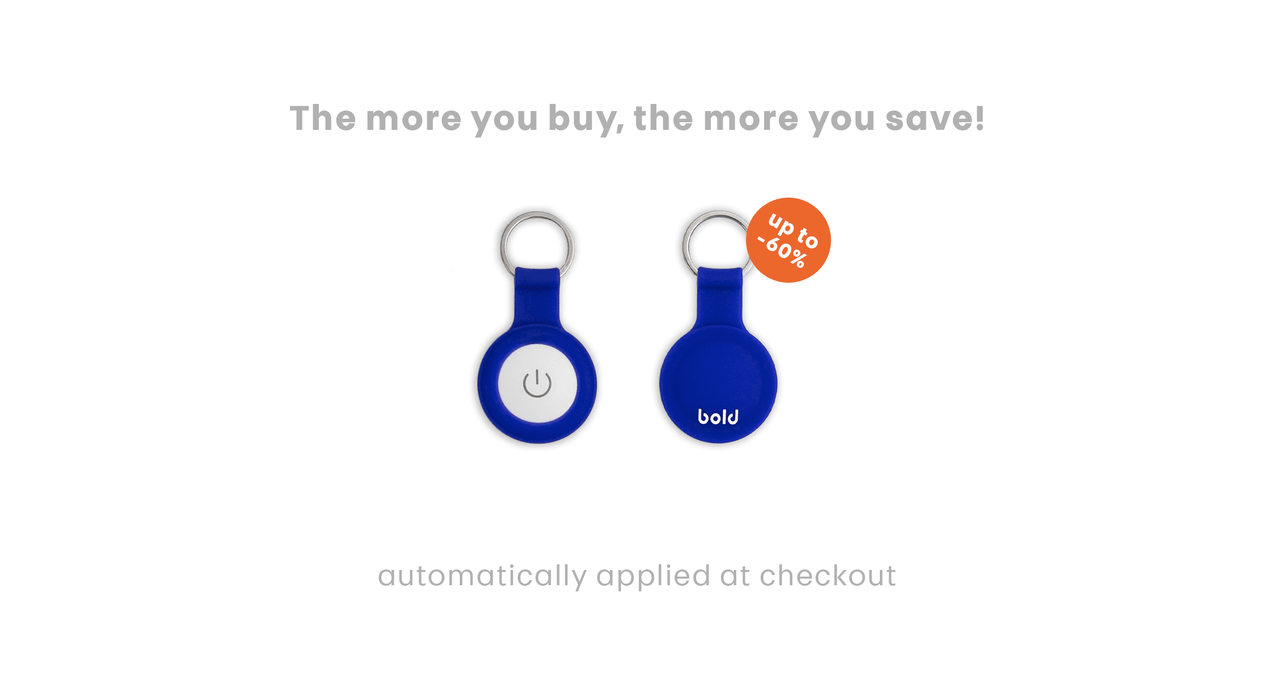 Bold Clicker Case Blue Accessory | Bold Smart Lock