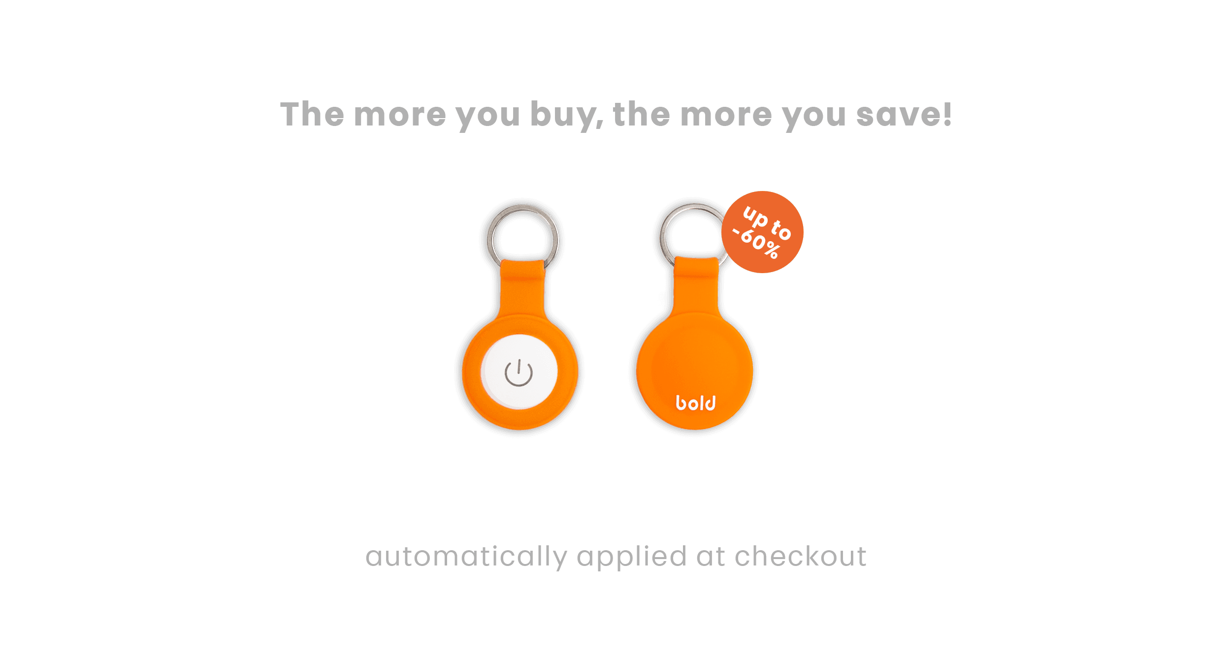 Bold Clicker Case Orange Accessory | Bold Smart Lock